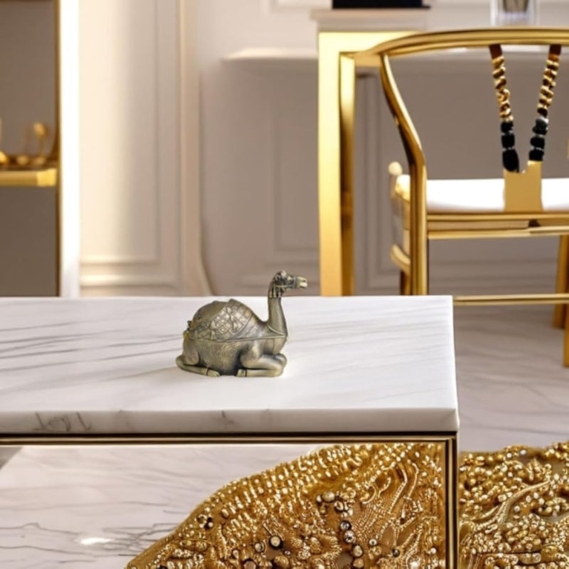 منفضة سجائر معدنية قديمة بغطاء مقاوم للرياح كبيرة بأسلوب ريترو للاستخدام الداخلي والخارجي بدون دخان - Image 5